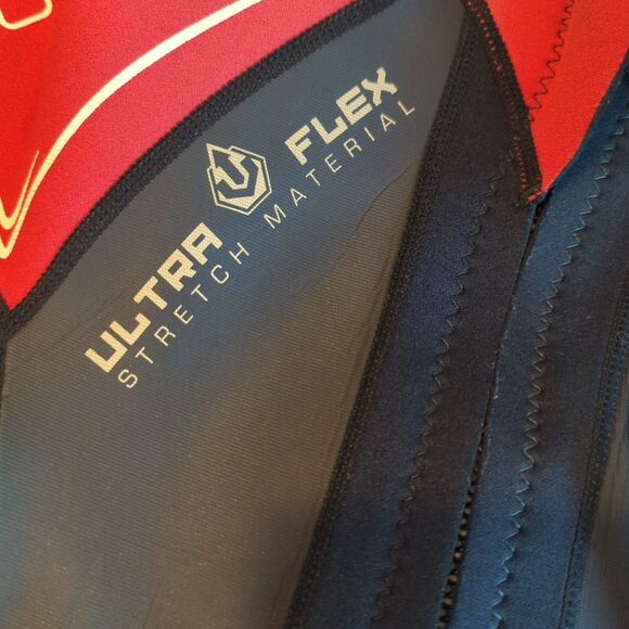 Sea Doo BRP Half Wet Suit Stallion Youth Size 8 Red Water Sports Swim Surf - Picture 4 of 7